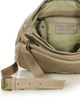 Torebka skórzana listonoszka damska messenger bag - MARCO MAZZINI beżowa