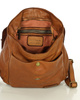 MARCO MAZZINI Miejski plecak skórzany w stylu old look handmade leather brąz camel